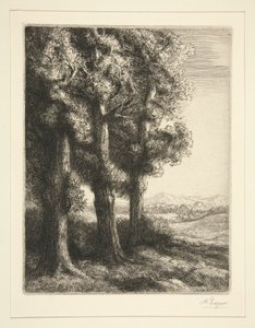 Kolme Puuta tekijältä Alphonse Legros