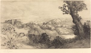 Kukkulan huipulla Kukkulan huippu. tekijältä Alphonse Legros
