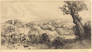 Kukkulan huipulla Kukkulan huippu. tekijältä Alphonse Legros