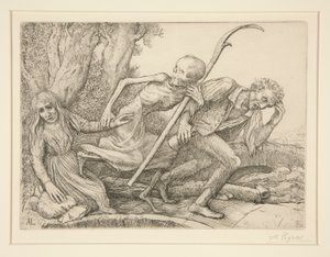 Triumph of Death: Kuoleman johtava L tekijältä Alphonse Legros
