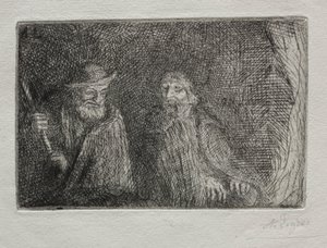 Kaksi paimenta tekijältä Alphonse Legros
