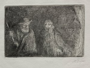 Kaksi paimenta Kaksi paimenta. tekijältä Alphonse Legros