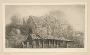 Vanha majatalo tekijältä Alphonse Legros