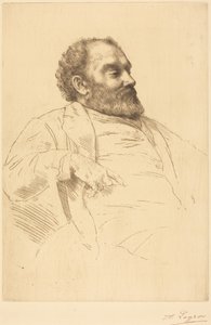 Val Prinsep, R.A. tekijältä Alphonse Legros