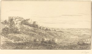 Veronnen laakso (La vallee de Veronne) tekijältä Alphonse Legros