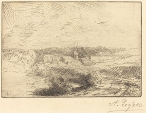 Wimillen kylä, lähellä Boulognea Village de Wimille, pres Boulogne. tekijältä Alphonse Legros