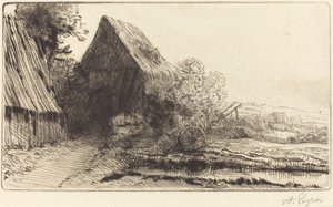 Rattisepän koti Ratasepän talo. tekijältä Alphonse Legros