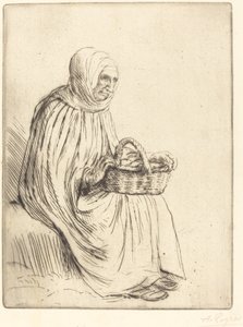 Nainen torilta Nainen torilta. tekijältä Alphonse Legros
