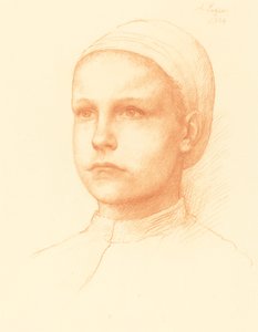 Nuori talonpoika Nuori talonpoikatyttö, 1904.