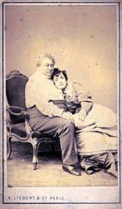 Alphonse Liebert & C: Alexandre Dumas ja Miss Menken (kuva)