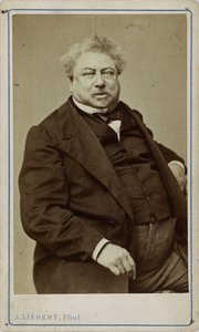 Kirjailija Alexandre Dumasin isä 1802-1870, 1870.