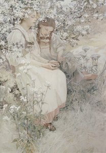Autuaita ovat puhdassydämiset, sillä he saavat nähdä Jumalan. tekijältä Alphonse Marie Mucha