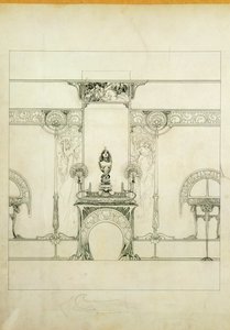 Suunnittelu korukauppias Fouquet