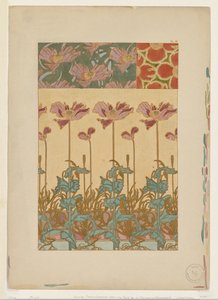 Asiakirjat Decoratifs: Oriental Poppies tekijältä Alphonse Mucha