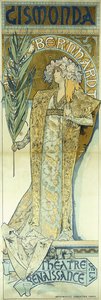 Gismonda, noin 1894 tekijältä Alphonse Mucha