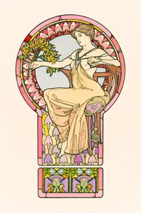 Nimetön koristedokumenteista tekijältä Alphonse Marie Mucha