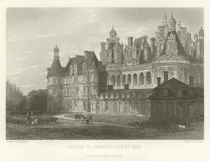 Chambord-Loir-et-Cherin linna tekijältä Alphonse Marie de Neuville