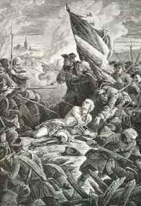 Louis de Brehanin kuolema ennen Danzigia tekijältä Alphonse Marie de Neuville