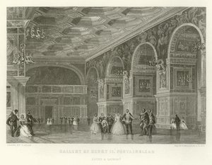 Henrik II:n galleria, Fontainbleau tekijältä Alphonse Marie de Neuville