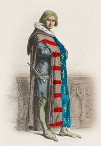 Muotokuva Etienne Marcel, prevot des marchands de Paris (kaiverrus) (kaiverrus) tekijältä Alphonse Marie de Neuville