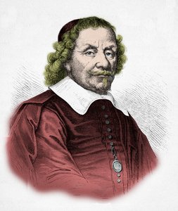 Anthonie Heinsiuksen muotokuva (kaiverrus) tekijältä Alphonse Marie de Neuville