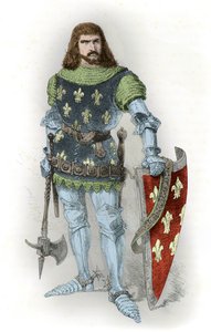 Muotokuva kuningas Johannes 2. hyvästä (kaiverrus) tekijältä Alphonse Marie de Neuville