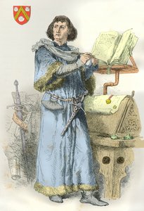 Philippe de Commynesin muotokuva (kaiverrus) tekijältä Alphonse Marie de Neuville