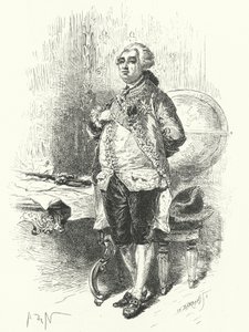 Ranskan kuningas Ludvig XVI tekijältä Alphonse Marie de after Neuville