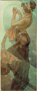 Abendstern tekijältä Alphonse Mucha
