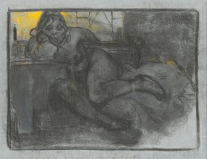 Absinth (Tutkimus naisesta) tekijältä Alphonse Mucha