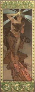 Aamun tähti tekijältä Alphonse Mucha