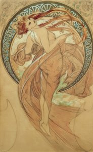 Der Tanz tekijältä Alphonse Mucha