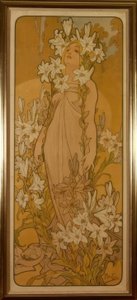 Kuole Lilie tekijältä Alphonse Mucha