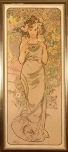 Ruusu tekijältä Alphonse Mucha