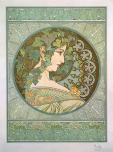 Efeu tekijältä Alphonse Mucha