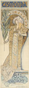 Gismonda, 1894-95 tekijältä Alphonse Mucha