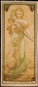 Le Printemps tekijältä Alphonse Mucha