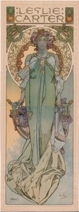 Leslie Carter tekijältä Alphonse Mucha