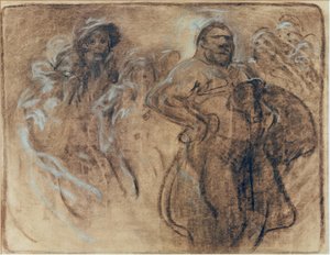Miehen kuva tekijältä Alphonse Mucha