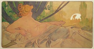 Dawn tekijältä Alphonse Mucha