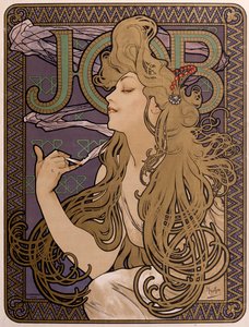 Juliste Job-pehmopaperille, 1897