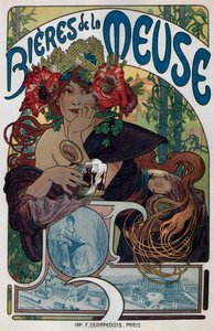 Juliste Maasin oluille, 1897