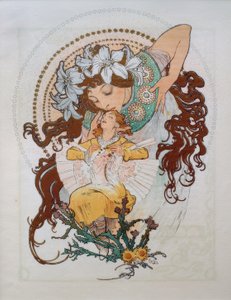 R. de Flers, Ilsee / Ill. v. Mucha tekijältä Alphonse Mucha