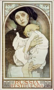 Venäjä palasi tekijältä Alphonse Mucha