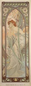 Illan haaveilu tekijältä Alphonse Mucha