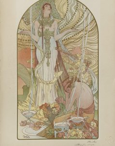 Salammbô tekijältä Alphonse Mucha