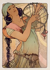 Salome, 1897. tekijältä Alphonse Mucha