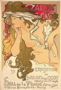 Salon des Cent tekijältä Alphonse Mucha