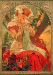 Sarah Bernhardt tekijältä Alphonse Mucha