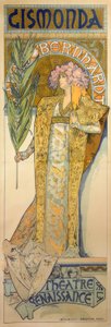 Sarah Bernhardt tekijältä Alphonse Mucha